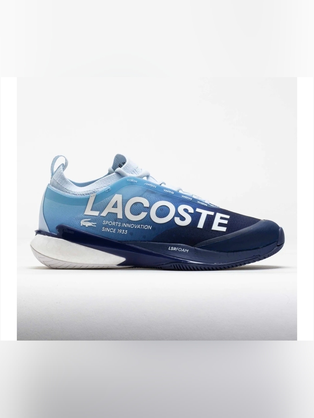 Lacoste Men's Blue Ombre Performance Sneakers